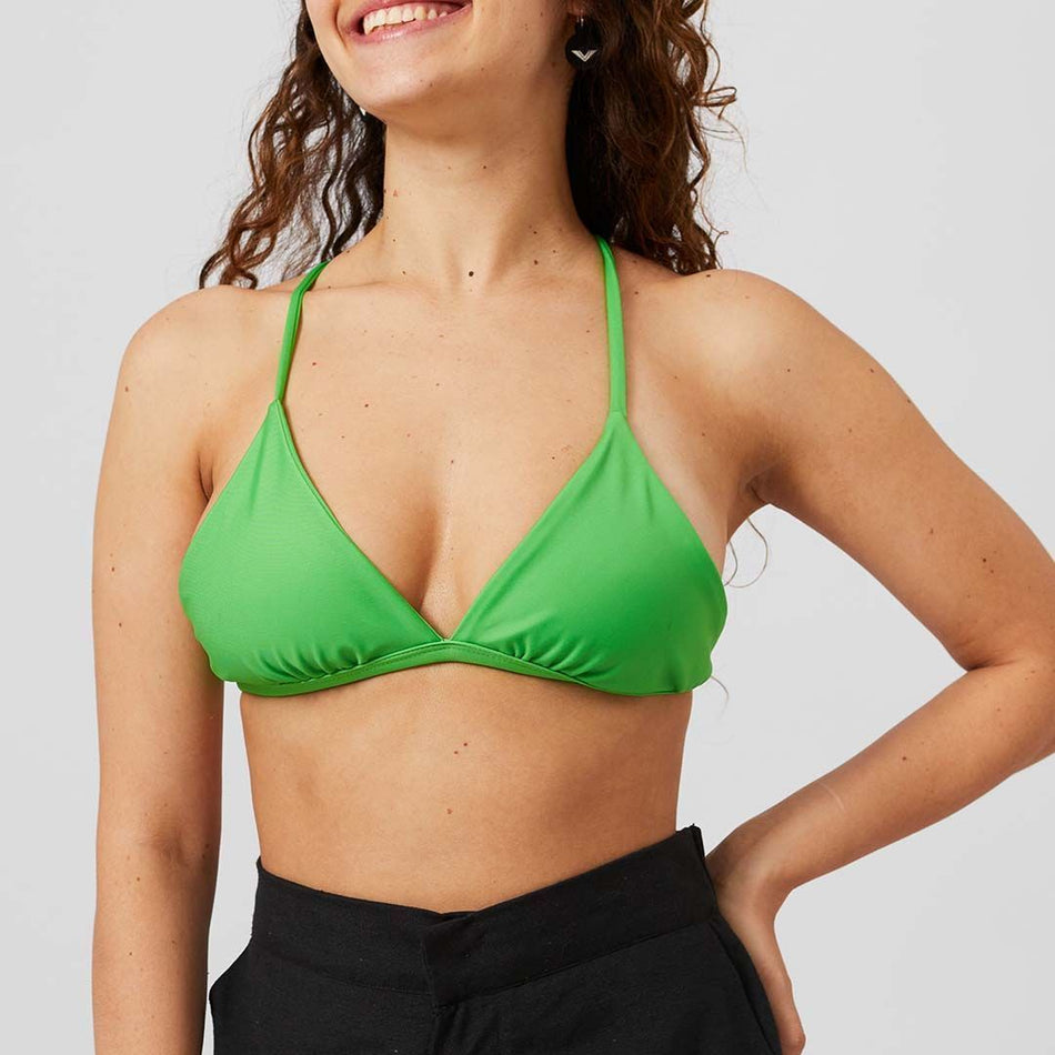 Top Tiras Finas Verde Lima
