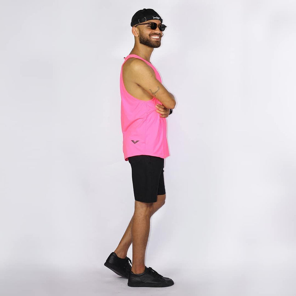 Regata Macaquinhos Rosa Neon
