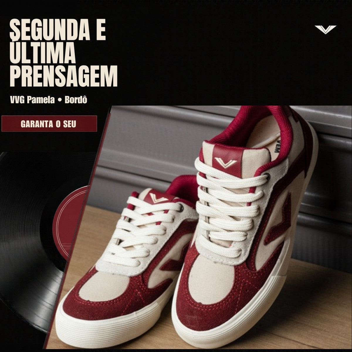 VVG Pamela bordô — segunda e última prensagem